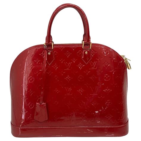 louis vuitton vernice rossa